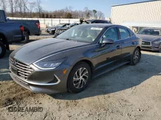 ✅ 2020 Hyundai Sonata Blue • VIN: KMHL24JJ9LA015953 • Лот: 46681105. Опубликован ранее на Copart с пробегом 99 582 миль. Бесплатный доступ к архиву аукционных продаж из США и подробный отчёт об истории автомобиля на DreamBid. Изображение 1.