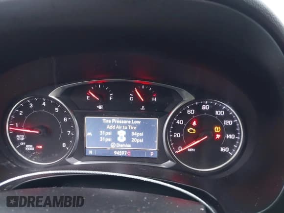 ✅ 2020 GMC Terrain Denali • VIN: 3GKALSEX2LL112520 • Lot: 41577360. Listed on IAAI with 94,597 mi. Free auction sales archive from the USA and detailed vehicle history report at DreamBid. Image 7.