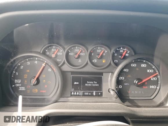 ✅ 2025 Chevrolet Silverado 1500 • VIN: 1GCRKAED1SZ221060 • Лот: 54929165. Опубликован ранее на Copart с пробегом 698 миль. Бесплатный доступ к архиву аукционных продаж из США и подробный отчёт об истории автомобиля на DreamBid. Изображение 9.