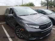 ✅ 2025 Honda Odyssey EX-L • VIN: 5FNRL6H68SB070327 • Lot: 43770659. Listed on IAAI with 4,013 mi. Free auction sales archive from the USA and detailed vehicle history report at DreamBid. Image 7.