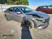 2021 Hyundai Elantra SEL with VIN KMHLN4AGXMU099034, listed as a Copart auction lot 82003155 with 114,831 mi miles and Salvage title. Bid and sale history available at DreamBid. Image 4.