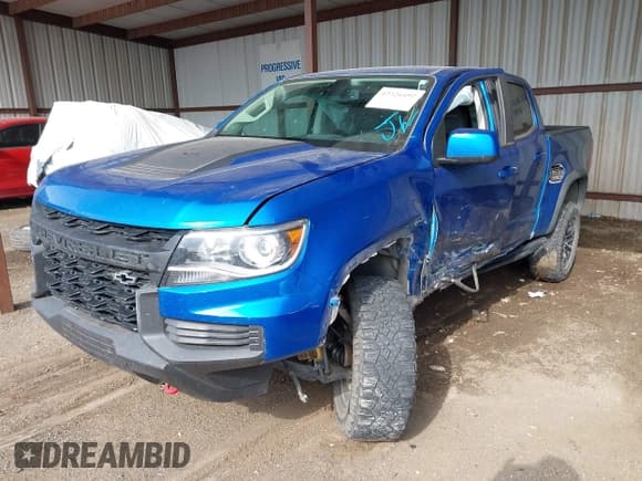 ✅ 2022 Chevrolet Colorado 4WD ZR2 • VIN: 1GCGTEEN8N1118953 • Lot: 42326492. Listed on IAAI with 71,139 mi. Free auction sales archive from the USA and detailed vehicle history report at DreamBid. Image 2.