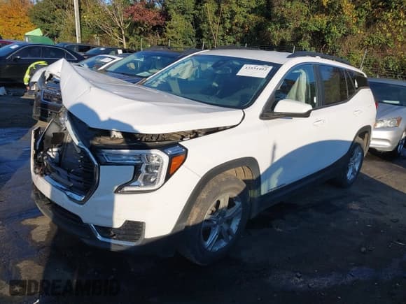 ✅ 2022 GMC Terrain SLE • VIN: 3GKALMEV5NL107373 • Лот: 43534402. Опубликован ранее на IAAI с пробегом 79 949 миль. Бесплатный доступ к архиву аукционных продаж из США и подробный отчёт об истории автомобиля на DreamBid. Изображение 2.