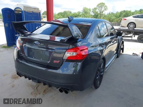 ✅ 2018 Subaru WRX STI • VIN: JF1VA2N67J9822499 • Lot: 42476318. Listed on IAAI with 81,385 mi. Free auction sales archive from the USA and detailed vehicle history report at DreamBid. Image 4.
