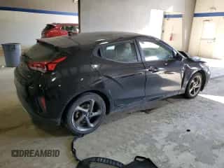 2019 Hyundai Veloster 2.0 z VIN KMHTG6AF2KU006517, wystawiony jako Copart lot #81296274 z przebiegiem 83 236 mil mil oraz Szkoda całkowita • Salvage title. Historia ofert i sprzedaży dostępna na DreamBid. Obrazek 3.