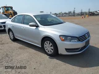 ✅ 2013 Volkswagen Passat Wolfsburg Edition • VIN: 1VWAP7A36DC000975 • Lot: 42432637. Listed on IAAI with 109,431 mi. Free auction sales archive from the USA and detailed vehicle history report at DreamBid. Image 1.