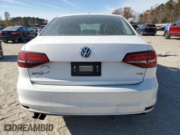 ✅ 2016 Volkswagen Jetta S • VIN: 3VW267AJ0GM285665 • Lot: 93001785. Listed on Copart with 127,222 mi. Free auction sales archive from the USA and detailed vehicle history report at DreamBid. Image 6.