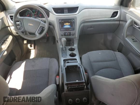 2013 Chevrolet Traverse LS with VIN 1GNKRFEDXDJ173495, listed as a Copart auction lot 71865155 with 184,329 mi miles and Salvage title. Bid and sale history available at DreamBid. Image 8.