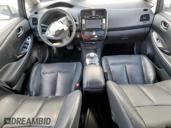 ✅ 2015 Nissan LEAF S • VIN: 1N4AZ0CP6FC309939 • Lot: 85525075. Listed on Copart with 123,479 mi. Free auction sales archive from the USA and detailed vehicle history report at DreamBid. Image 8.