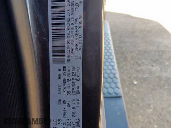 2020 Ram 1500 Rebel с VIN 1C6RRELT0LN303469, выставлен на аукционе Copart как лот 81731325 с пробегом 131 007 миль миль и Списание • Salvage title. История ставок и продаж доступна на DreamBid. Изображение 12.