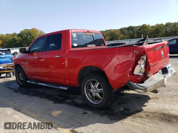 ✅ 2010 Dodge 1500 SLT • VIN: 1D7RV1CT5AS142988 • Lot: 74704434. Wystawiony na Copart z przebiegiem 120 991 mil. Bezpłatny archiwum sprzedaży aukcyjnych z USA i szczegółowy raport historii pojazdu na DreamBid. Zdjęcie 2.