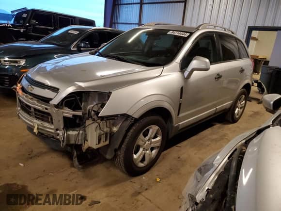 2013 Chevrolet Captiva Sport LS with VIN 3GNAL2EK0DS586867, listed as a Copart auction lot 84714444 with 80,469 mi miles and Salvage title. Bid and sale history available at DreamBid. Image 1.