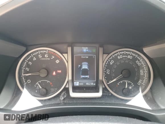 ✅ 2021 Toyota Tacoma SR5 • VIN: 3TMBZ5DN8MM029976 • Lot: 63845625. Listed on Copart with 46,238 mi. Free auction sales archive from the USA and detailed vehicle history report at DreamBid. Image 9.