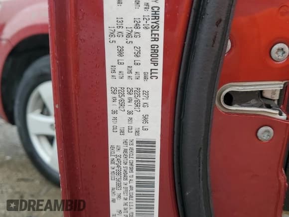 ✅ 2011 Dodge Journey Express • VIN: 3D4PG4FB9BT503853 • Lot: 81319195. Wystawiony na Copart z przebiegiem 85 380 mil. Bezpłatny archiwum sprzedaży aukcyjnych z USA i szczegółowy raport historii pojazdu na DreamBid. Zdjęcie 13.