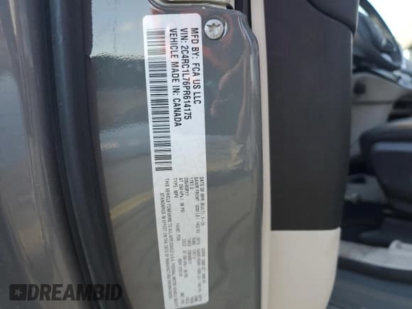 ✅ 2023 Chrysler Pacifica Hybrid Touring L • VIN: 2C4RC1L76PR614175 • Lot: 87386235. Wystawiony na Copart z przebiegiem Nie podano. Bezpłatny archiwum sprzedaży aukcyjnych z USA i szczegółowy raport historii pojazdu na DreamBid. Zdjęcie 13.