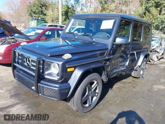 ✅ 2016 Mercedes-Benz G 550 • VIN: WDCYC3KF9GX258204 • Lot: 43702320. Listed on IAAI with 34,668 mi. Free auction sales archive from the USA and detailed vehicle history report at DreamBid. Image 2.