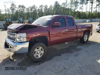 2013 Chevrolet Silverado 1500 LS with VIN 1GCRCREA5DZ203407, listed as a Copart auction lot 84724705 with 104,205 mi miles and Salvage title. Bid and sale history available at DreamBid. Image 1.
