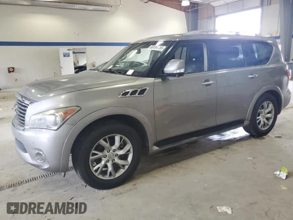 ✅ 2011 Infiniti QX56 8-passenger • VIN: JN8AZ2NDXB9700533 • Lot: 69104755. Listed on Copart with Not provided. Free auction sales archive from the USA and detailed vehicle history report at DreamBid. Image 1.