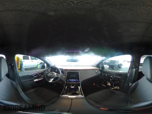 ✅ 2023 Mercedes-Benz EQE 350 • VIN: 4JGGM1CB7PA039514 • Lot: 42137720. Listed on IAAI with 9,450 mi. Free auction sales archive from the USA and detailed vehicle history report at DreamBid. Image 19.