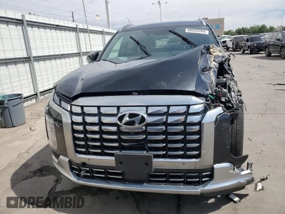 ✅ 2023 Hyundai Palisade Calligraphy • VIN: KM8R7DGE9PU632196 • Лот: 68052284. Опубликован ранее на Copart с пробегом 18 645 миль. Бесплатный доступ к архиву аукционных продаж из США и подробный отчёт об истории автомобиля на DreamBid. Изображение 5.