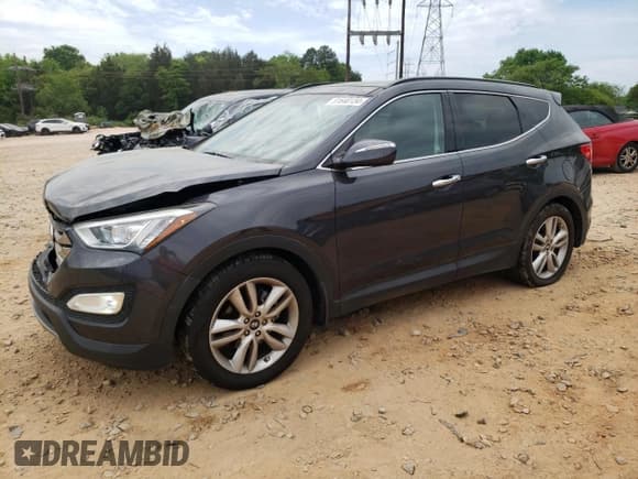 ✅ 2016 Hyundai Santa Fe • VIN: 5XYZW4LA4GG371216 • Лот: 51640134. Опубликован ранее на Copart с пробегом 104 561 миль. Бесплатный доступ к архиву аукционных продаж из США и подробный отчёт об истории автомобиля на DreamBid. Изображение 1.