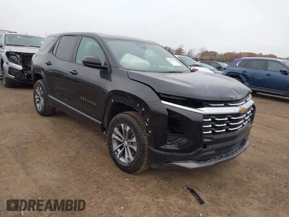 ✅ 2025 Chevrolet Equinox AWD LT • VIN: 3GNAXPEG2SL307455 • Lot: 43597295. Wystawiony na IAAI z przebiegiem 15 605 mil. Bezpłatny archiwum sprzedaży aukcyjnych z USA i szczegółowy raport historii pojazdu na DreamBid. Zdjęcie 1.