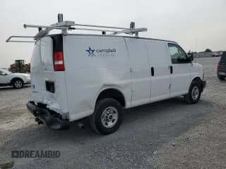 ✅ 2024 GMC Savana Cargo • VIN: 1GTW7AFP8R1233728 • Lot: 95113525. Listed on Copart with 6,319 mi. Free auction sales archive from the USA and detailed vehicle history report at DreamBid. Image 3.