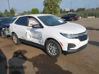 2023 Chevrolet Equinox LS z VIN 3GNAXSEG9PL225300, wystawiony jako IAAI lot #43265044 z przebiegiem 46 668 mil mil oraz . Historia ofert i sprzedaży dostępna na DreamBid. Obrazek 1.