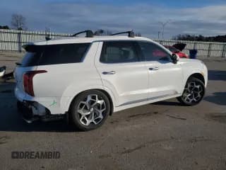 ✅ 2022 Hyundai Palisade Calligraphy • VIN: KM8R7DHEXNU340570 • Лот: 86347554. Опубликован ранее на Copart с пробегом 59 310 миль. Бесплатный доступ к архиву аукционных продаж из США и подробный отчёт об истории автомобиля на DreamBid. Изображение 3.
