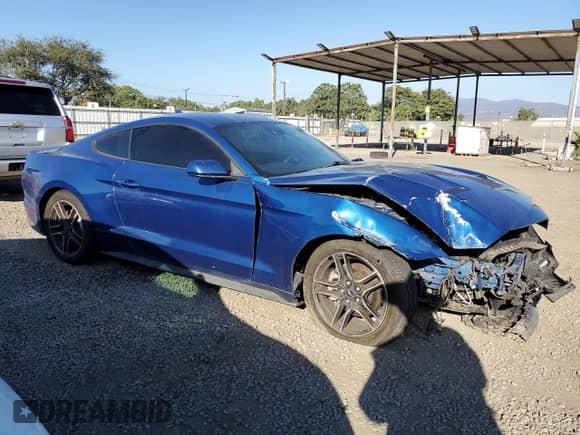 2022 Ford Mustang EcoBoost Premium с VIN 1FA6P8TH5N5134718, выставлен на аукционе Copart как лот 84629855 с пробегом 78 680 миль миль и Списание • Salvage title. История ставок и продаж доступна на DreamBid. Изображение 4.