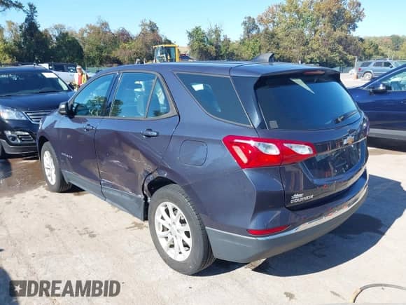 2018 Chevrolet Equinox LS с VIN 3GNAXREVXJL135247, выставлен на аукционе IAAI как лот 43497687 с пробегом 120 923 миль миль и . История ставок и продаж доступна на DreamBid. Изображение 3.