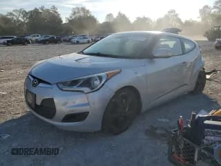 ✅ 2012 Hyundai Veloster w/Gray Int • VIN: KMHTC6AD3CU040008 • Lot: 84965245. Listed on Copart with 165,615 mi. Free auction sales archive from the USA and detailed vehicle history report at DreamBid. Image 1.