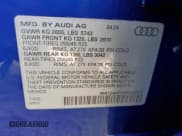 ✅ 2024 Audi SQ5 Sportback Premium Plus • VIN: WA124AFY2R2088187 • Lot: 73215564. Listed on Copart with 106 mi. Free auction sales archive from the USA and detailed vehicle history report at DreamBid. Image 12.