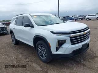 2024 Chevrolet Traverse FWD LT с VIN 1GNERGKS7RJ215585, выставлен на аукционе IAAI как лот 42187339 с пробегом 8 494 миль миль и . История ставок и продаж доступна на DreamBid. Изображение 1.