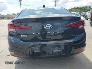 2020 Hyundai Elantra SEL с VIN 5NPD84LF4LH569264, выставлен на аукционе Copart как лот 65078095 с пробегом 91 956 миль миль и Списание • Salvage title. История ставок и продаж доступна на DreamBid. Изображение 6.
