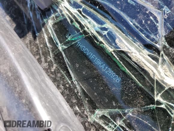 ✅ 2019 Honda Accord LX • VIN: 1HGCV1F19KA126926 • Лот: 87279595. Опубликован ранее на Copart с пробегом 59 271 миль. Бесплатный доступ к архиву аукционных продаж из США и подробный отчёт об истории автомобиля на DreamBid. Изображение 12.