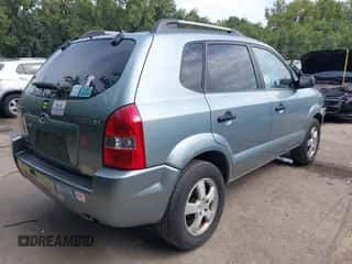 2007 Hyundai Tucson GLS with VIN KM8JM12B47U550104, listed as a IAAI auction lot 43076980 with 112,004 mi miles and . Bid and sale history available at DreamBid. Image 4.