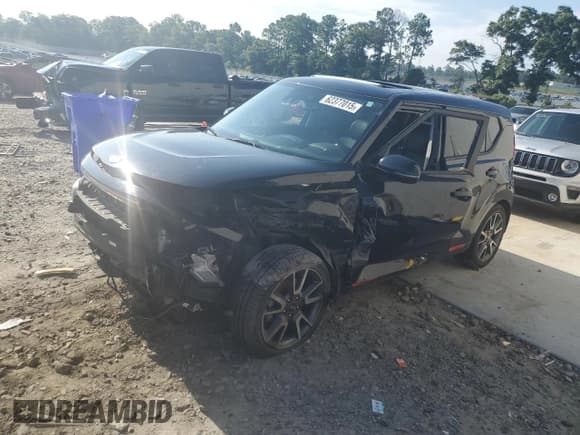 ✅ 2020 Kia Soul GT-Line Turbo • VIN: KNDJ53AF2L7050288 • Lot: 62377015. Listed on Copart with 76,615 mi. Free auction sales archive from the USA and detailed vehicle history report at DreamBid. Image 1.