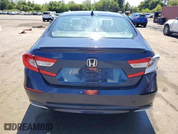 2018 Honda Accord with VIN 1HGCV3F18JA015956, listed as a Copart auction lot 69383365 with 96,299 mi miles and Salvage title. Bid and sale history available at DreamBid. Image 6.