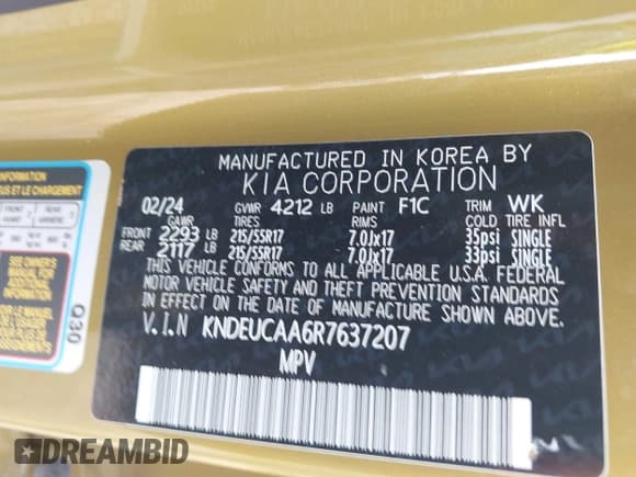 ✅ 2024 Kia Seltos S • VIN: KNDEUCAA6R7637207 • Lot: 43286693. Wystawiony na IAAI z przebiegiem 14 557 mil. Bezpłatny archiwum sprzedaży aukcyjnych z USA i szczegółowy raport historii pojazdu na DreamBid. Zdjęcie 9.