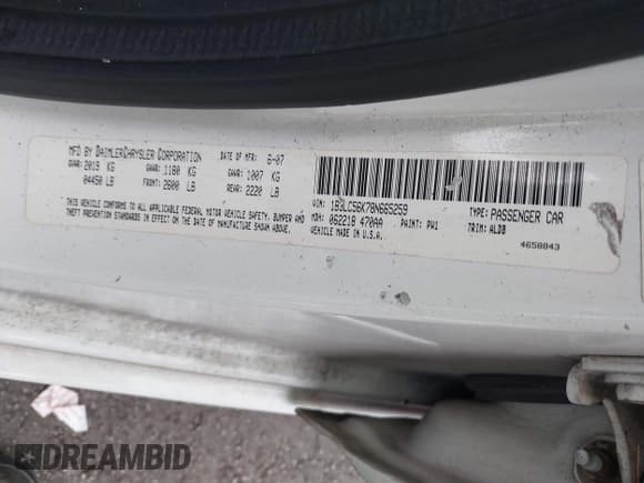 ✅ 2008 Dodge Avenger SXT • VIN: 1B3LC56K78N665259 • Lot: 43558259. Wystawiony na IAAI z przebiegiem 172 226 mil. Bezpłatny archiwum sprzedaży aukcyjnych z USA i szczegółowy raport historii pojazdu na DreamBid. Zdjęcie 9.
