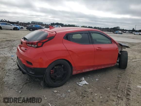 2020 Hyundai Veloster с VIN KMHT36AH4LU007036, выставлен на аукционе Copart как лот 42492445 с пробегом Не указан миль и На запчасти • Non repairable. История ставок и продаж доступна на DreamBid. Изображение 3.