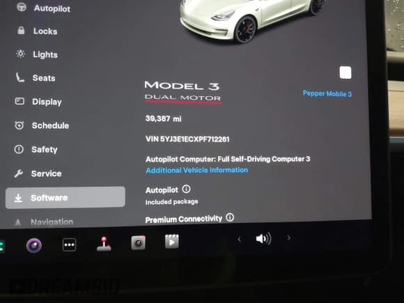 ✅ 2023 Tesla Model 3 Performance • VIN: 5YJ3E1ECXPF712261 • Lot: 43372922. Wystawiony na IAAI z przebiegiem 39 387 mil. Bezpłatny archiwum sprzedaży aukcyjnych z USA i szczegółowy raport historii pojazdu na DreamBid. Zdjęcie 15.