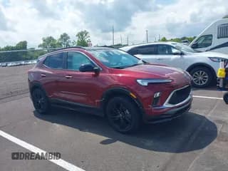 ✅ 2025 Buick Encore GX Sport Touring • VIN: KL4AMDSL3SB120187 • Lot: 42733011. Listed on IAAI with 5,166 mi. Free auction sales archive from the USA and detailed vehicle history report at DreamBid. Image 1.