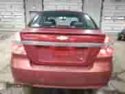 2009 Chevrolet Aveo 2LT с VIN KL1TG56E39B605924, выставлен на аукционе Copart как лот 85998734 с пробегом 102 798 миль миль и На запчасти • Non repairable. История ставок и продаж доступна на DreamBid. Изображение 6.