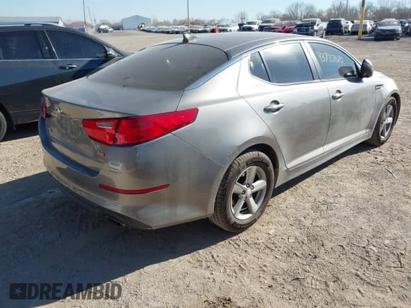 ✅ 2014 Kia Optima LX • VIN: 5XXGM4A78EG334627 • Lot: 43727070. Wystawiony na IAAI z przebiegiem 100 567 mil. Bezpłatny archiwum sprzedaży aukcyjnych z USA i szczegółowy raport historii pojazdu na DreamBid. Zdjęcie 4.