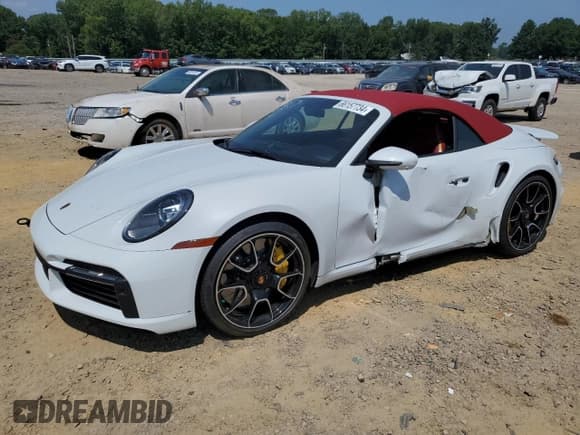 ✅ 2021 Porsche 911 Turbo S • VIN: WP0CD2A96MS263100 • Lot: 66157734. Listed on Copart with 15,203 mi. Free auction sales archive from the USA and detailed vehicle history report at DreamBid. Image 1.