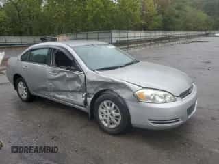 2008 Chevrolet Impala Police Police with VIN 2G1WS553989178293, listed as a Copart auction lot 83814425 with 97,695 mi miles and Salvage title. Bid and sale history available at DreamBid. Image 4.
