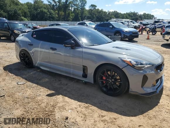 ✅ 2022 Kia Stinger GT2 • VIN: KNAE55LC4N6108942 • Lot: 84432735. Listed on Copart with 48,328 mi. Free auction sales archive from the USA and detailed vehicle history report at DreamBid. Image 4.