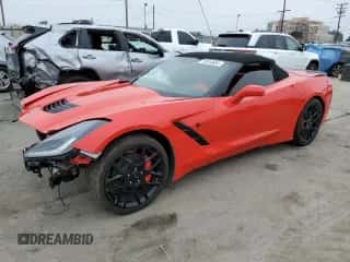 2019 Chevrolet Corvette 2LT z VIN 1G1YD3D72K5110840, wystawiony jako Copart lot #73524604 z przebiegiem 30 818 mil mil oraz Szkoda całkowita • Salvage title. Historia ofert i sprzedaży dostępna na DreamBid. Obrazek 1.